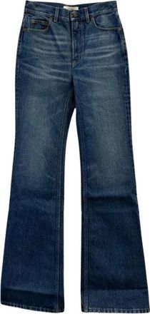 Chlo&eacute; High-rise Flare Jeans - Dames - Flared Jeans - Blauw - W29 - Katoen - Jeans