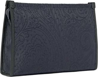 Etro Pochette Etro Grande In Nylon Jacquard