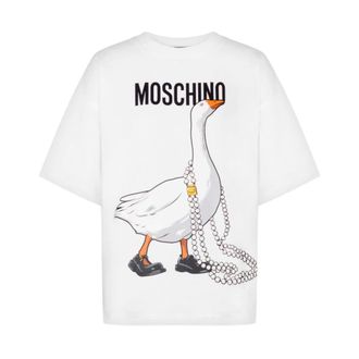Moschino Donna, Top, Bianco, XS, new