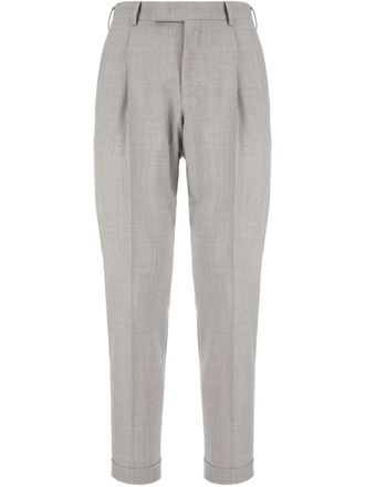 Pantaloni Torino wool trousers - men - Virgin Wool/Spandex/Elastane - 56 - Grey