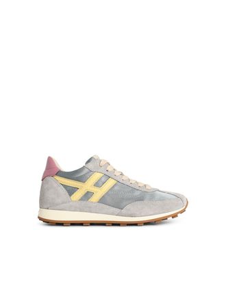 Hogan H699 Zapatillas deportivas en mezcla de Lear en azul claro