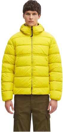C.P. Company Chrome-R Hooded Puffer Jacket - Heren - Gewatteerde jassen - Groen - L - Jassen