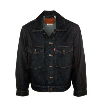 Levi's Denim Jackets, male, Blue, Size: S Denim Jacket Embarcadero Station