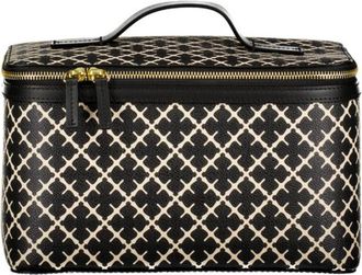 By Malene Birger Bloemenprint Cosmetica Doos - Dames - Toilettassen - Zwart - ONE Size - Tassen