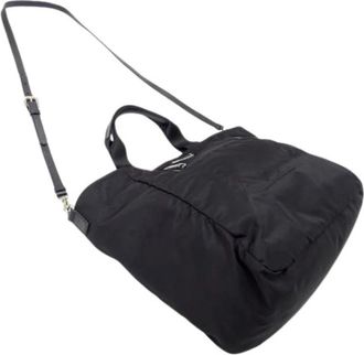 Prada Pre-owned Vintage Tote Bag - Dames - Vintage Shopper - Zwart - ONE Size - Nylon - Vintage