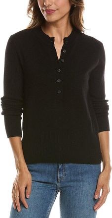 Fort&eacute; Cashmere Crewneck 100% Cashmere Henley