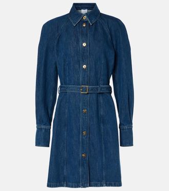 Patou Denim shirt dress