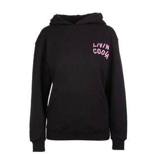 Livincool Felpe col cappuccio - - Sweatshirts & Hoodies - Donna - Nero - S