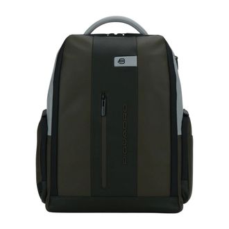 Piquadro Zaino Urbano - - Bags - Uomo - Verde - ONE SIZE