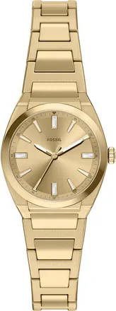 Fossil Everett Bracelet Watch, 27mm in Gold/gold at Nordstrom