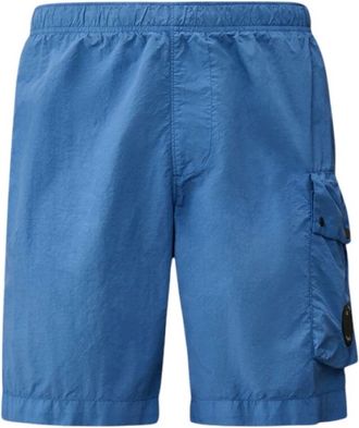 C.P. Company C.p. Company, Badmode, Heren, Blauw, S, Nylon, Nylon zwemshort