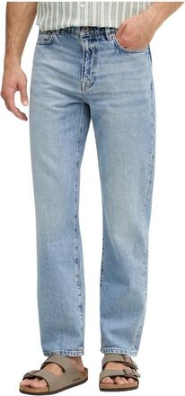 Mos Mosh Steve Jeans - Heren - Regular Fit Jeans - Blauw - W33 - Katoen - Jeans