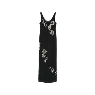 Dries Van Noten Dames, Jurken, Zwart, Maat: S