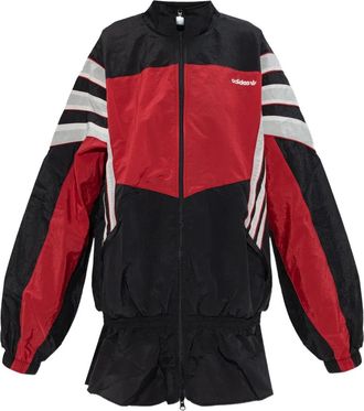 adidas Giacca a righe con zip - Nero