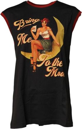 Dolce & Gabbana Donna, Top, Nero, L, new