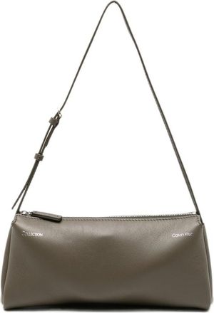 Calvin Klein Logo-print Leather Tote Bag