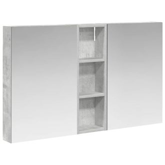vidaXL Juego De Muebles De Ba&ntilde;o Con Estante 3 Pcs 100 X 10,5 X 60,5 Cm Vidaxl