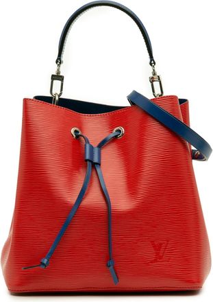 Louis Vuitton Pre-owned Womens Petit Noe Bucket Bag - Poppy Leather - One Size