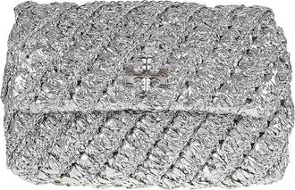 Tory Burch Kira Woven Small Convertible Shoulder Bag