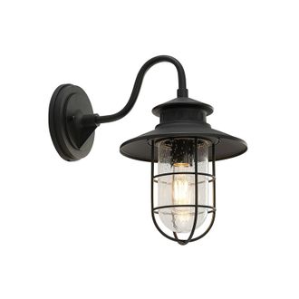 Lindby Lindby L&aacute;mpara De Pared Exterior kyan En Negro Metal