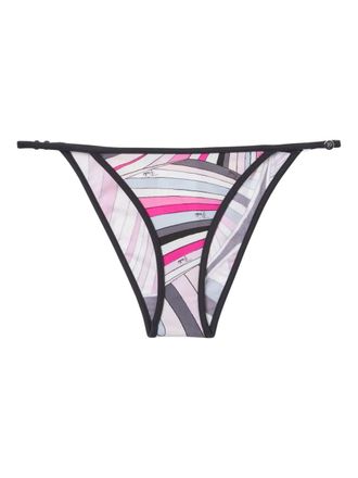 Pucci Bikinislip met Iride-print - Roze