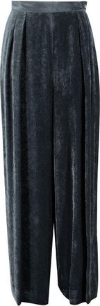Fabiana Filippi Crushed Velvet Trousers