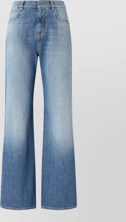Pinko cotton wide-leg jeans