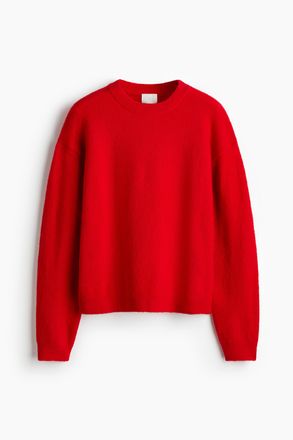 H&M Strickpullover - Red