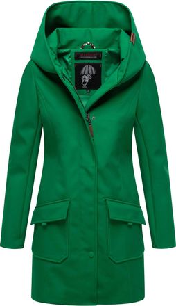 Marikoo dames softshelljas - Mayleen, waterafstotend met capuchon