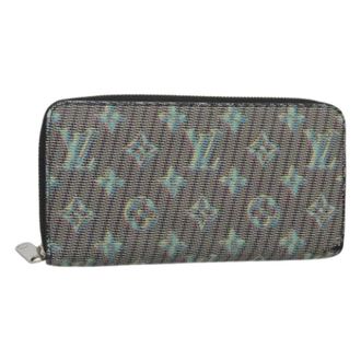 Louis Vuitton Pre-owned Wallets, female, Green, Size: ONE SIZE Pre-owned Canvas Wallet