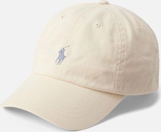 Polo Ralph Lauren Mens Ralph Lauren Baseball Cap - Guide Cream - White - Size: ONE size