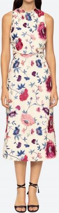 Sea New York Priscilla Midi Dress In Multicolor