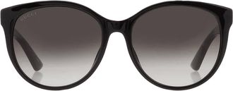 Gucci Grey Cat Eye Ladies Sunglasses GG0636SK 001 56