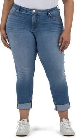 Kut from the Kloth Catherine Mid Rise Boyfriend Jeans in Security at Nordstrom Rack, Size 24W