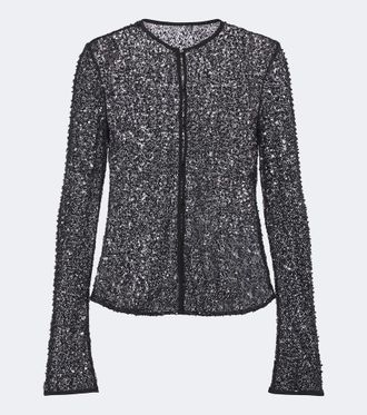 Sir. Top Cassia con lentejuelas