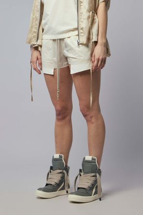 Rick Owens Woven Shorts - Fog Boxers