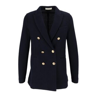 Circolo 1901 Double-Breasted W.B - - Jackets - Donna - Blu - XS