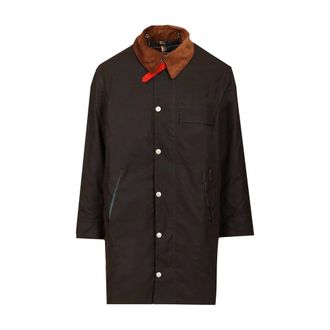 Barbour Beeston Wax Transitional Jacket - male - Barbour - Single-Breasted Coats - Brown - S - Coats