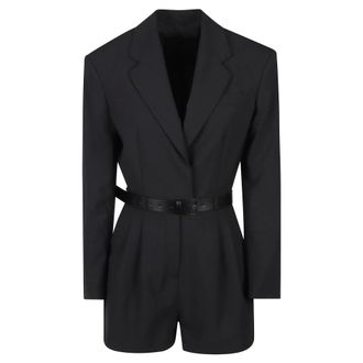 Dondup Trousers - female - Dondup - Playsuits - Black - S - Jumpsuits & Playsuits