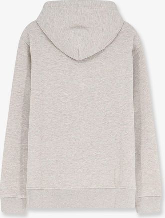 Polo Ralph Lauren Mens Hooded Cotton-Blend Sweatshirt Grey Sweatshirts Sweater