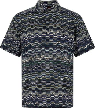 Missoni Zigzag Polo Shirt