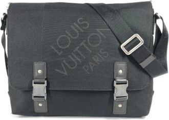 Louis Vuitton Pre-owned Cross Body Bags, male, Black, Size: ONE SIZE Pre-owned Cross Body Bag