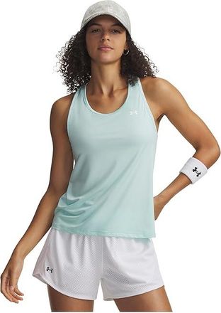 Under Armour Tech Knockout Tank Top Womens Clothing Refresh Mint/White : LG (US 12-14), Polyester