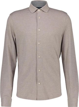 Maerz Modern Fit Shirt - Heren - Casual Overhemden - Beige - M - Katoen - Overhemden