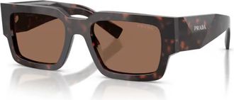 Prada PRB17S17N06B Tortoiseshell Sunglasses - Brown