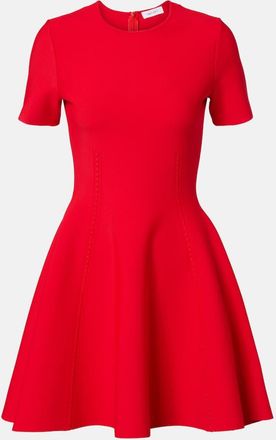 Alexander McQueen Faille minidress