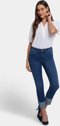 NYDJ Sheri Slim Enkellange Jeans | Vintage Lapis