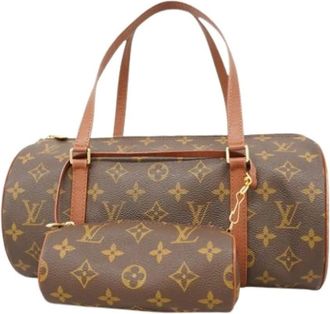 Louis Vuitton Pre-owned Handbags, female, Brown, Size: ONE SIZE Pre-owned Fabric Handbag