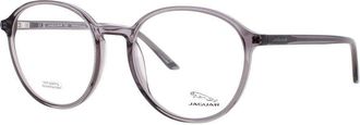 Jaguar Mens Grey Rectangular Eyeglass Frames Jaguar-Jg31523-4717-51