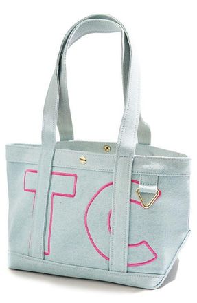 BaubleBar Custom Alpha Tote in Blue at Nordstrom